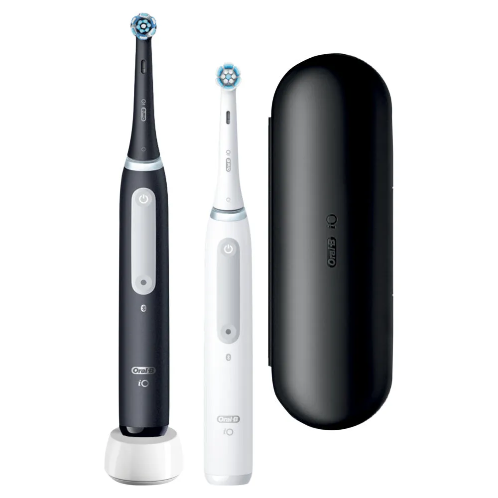 Oral-B iO 4 Yetişkin Siyah, Beyaz Thumbnail 3
