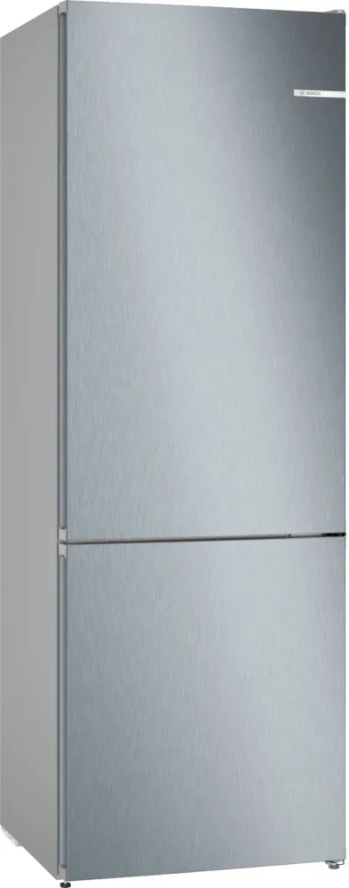 Bosch Serie 4 KGN492LDF donduruculu buz dolabı Solo 440 l Paslanmaz çelik Buzdolabı