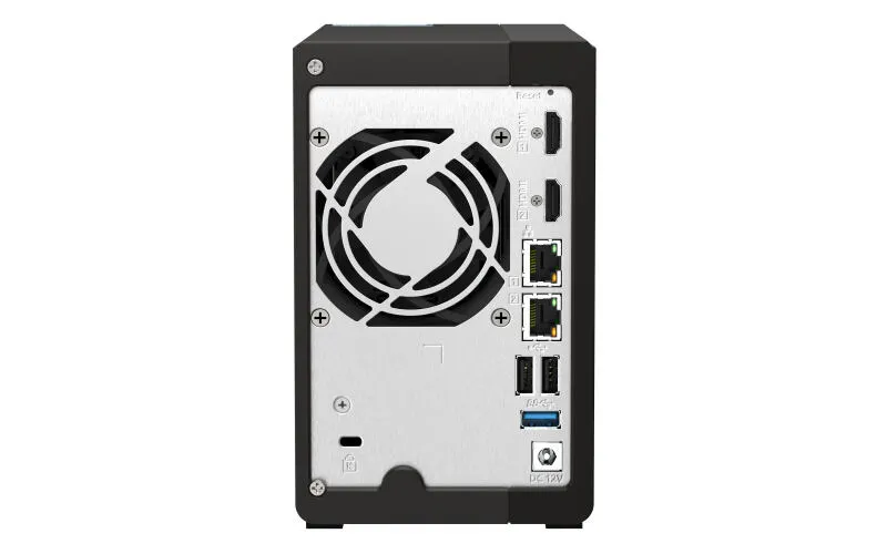 QNAP TS-253E NAS Dikey (Tower) Intel® Celeron® J6412 8 GB 4 TB HDD QNAP QTS Siyah Thumbnail 6