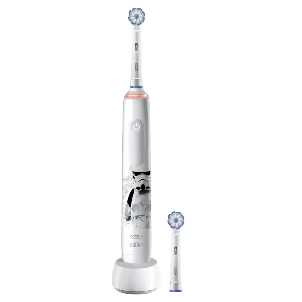 Oral-B Junior Star Wars Çocuk Titreşimli diş fırçası Çok renkli Şarjlı Diş Fırçaları