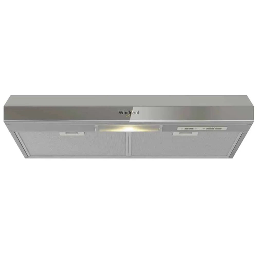 Whirlpool WH8010D ocak bacası Alttan-gömme Paslanmaz çelik 323 m³/Saat Davlumbaz ve Aspiratö