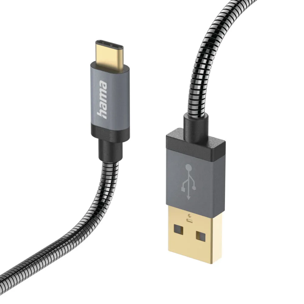 Hama Metal 00201551 USB A to USB C (1,5 m) USB Kablosu Thumbnail 6