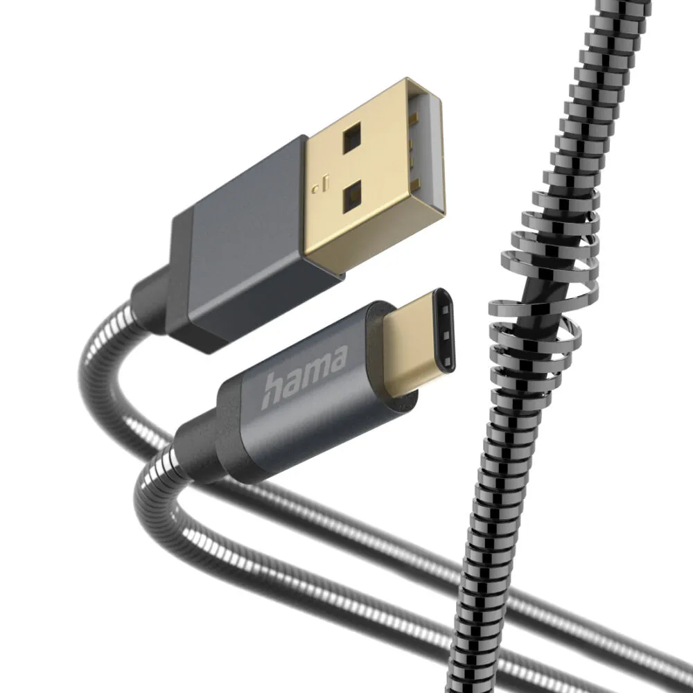Hama Metal 00201551 USB A to USB C (1,5 m) USB Kablosu Thumbnail 4
