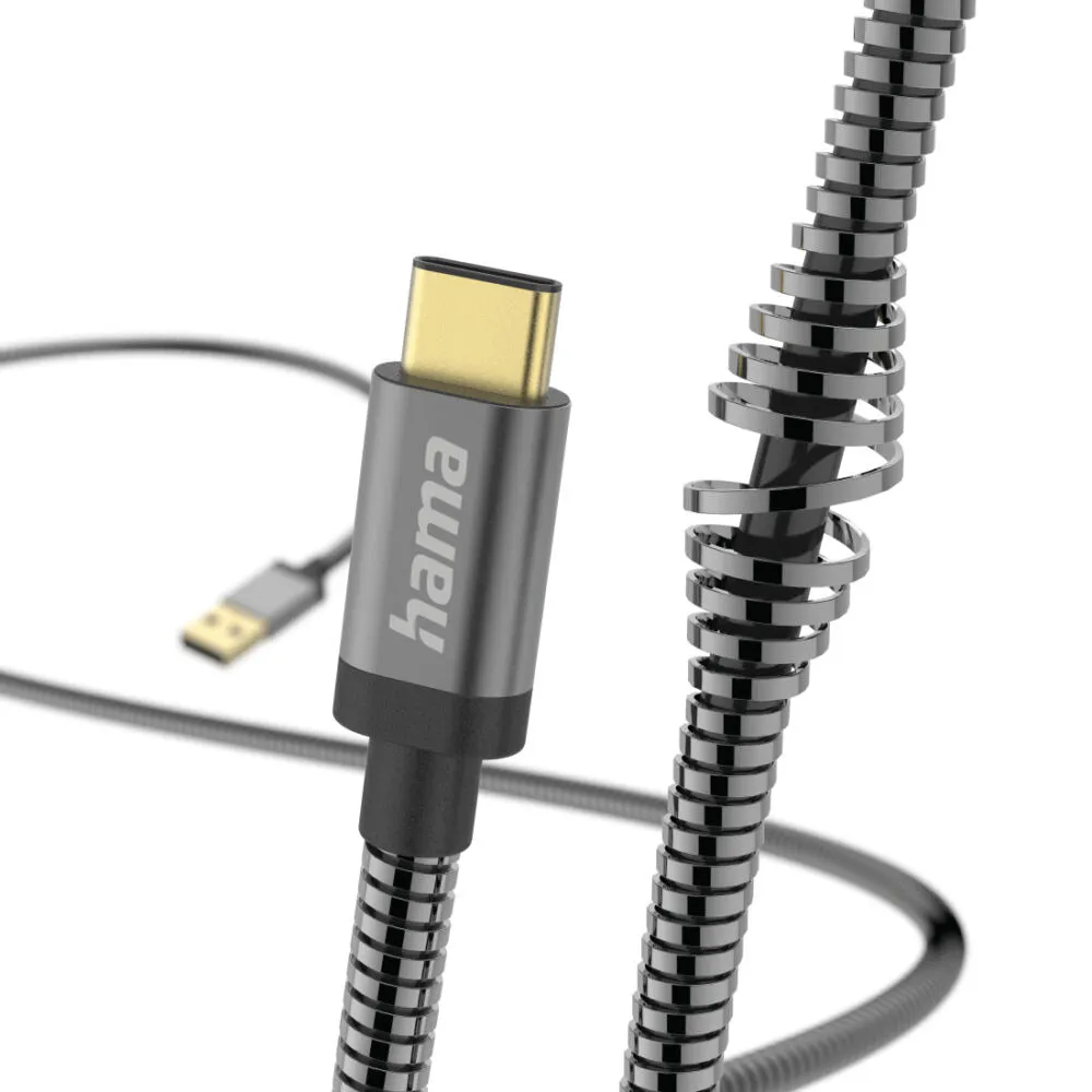 Hama Metal 00201551 USB A to USB C (1,5 m) USB Kablosu Thumbnail 8