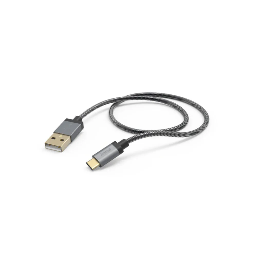 Hama Metal 00201551 USB A to USB C (1,5 m) USB Kablosu Thumbnail 2