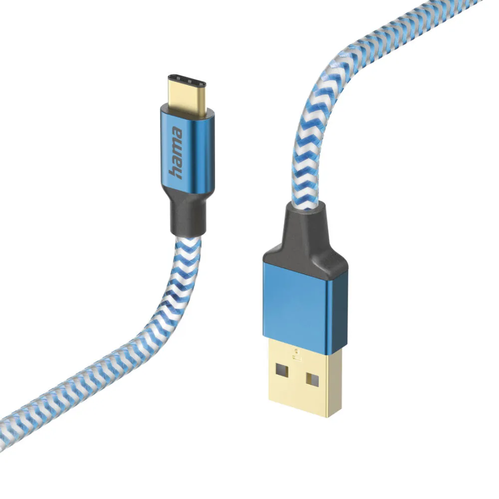 Hama Reflective 00201558 USB A to USB C (1,5 m) USB Kablosu Thumbnail 2
