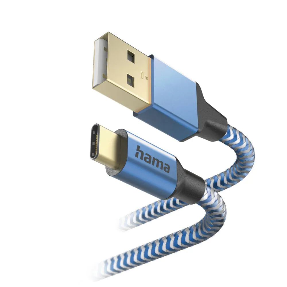 Hama Reflective 00201558 USB A to USB C (1,5 m) USB Kablosu Thumbnail 4
