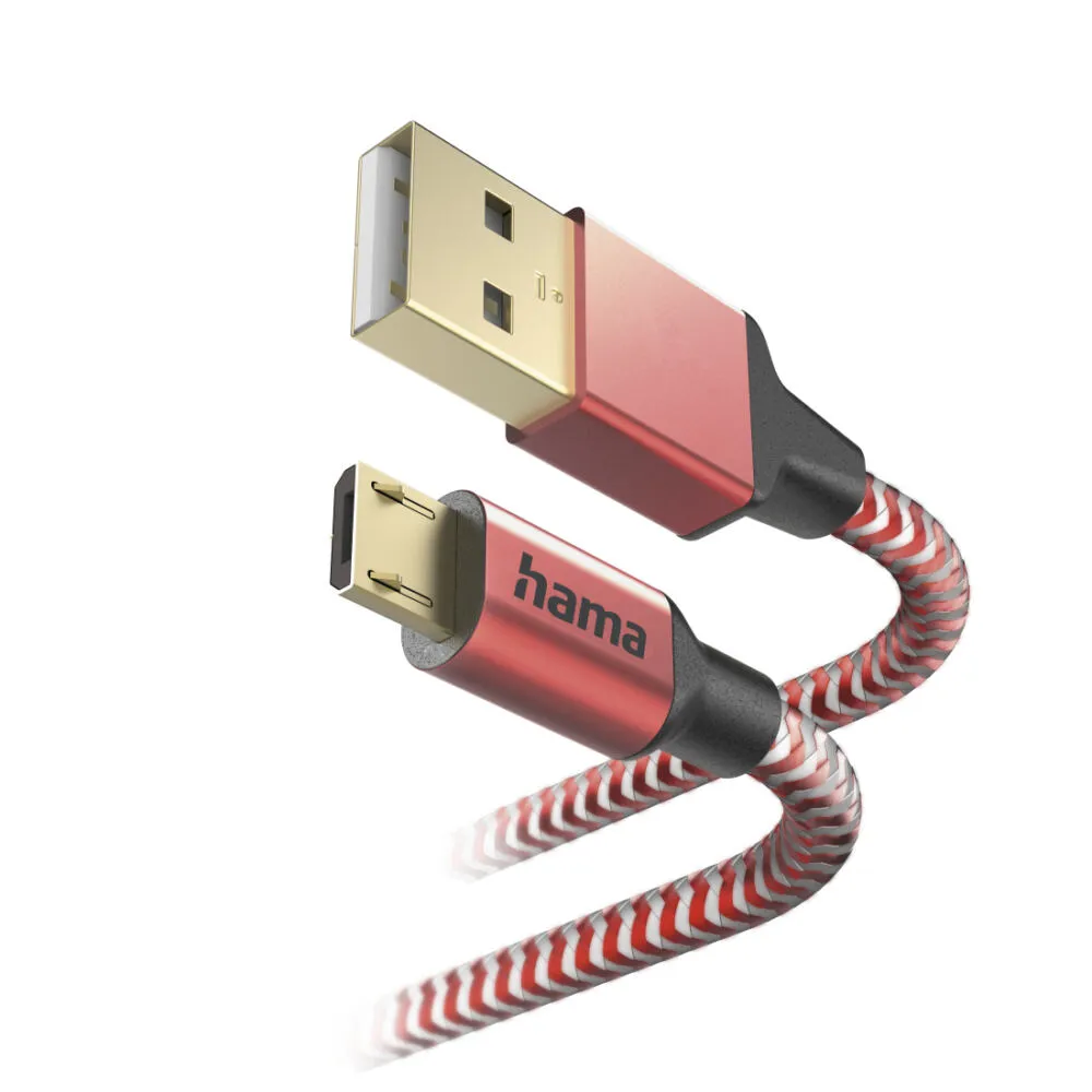 Hama Reflective 00201556 USB A to Micro-USB B (1,5 m) USB Kablosu Thumbnail 3
