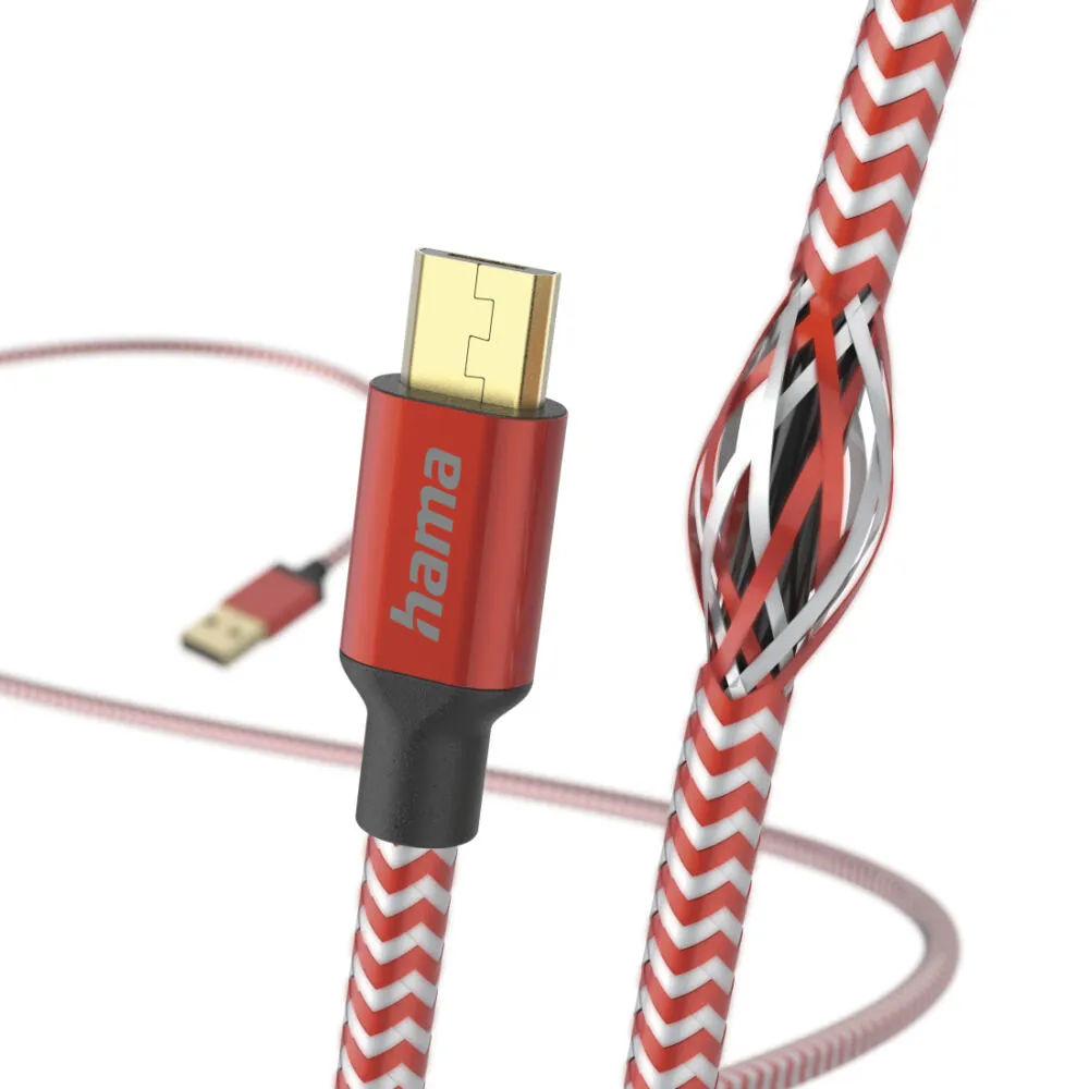 Hama Reflective 00201556 USB A to Micro-USB B (1,5 m) USB Kablosu Thumbnail 5