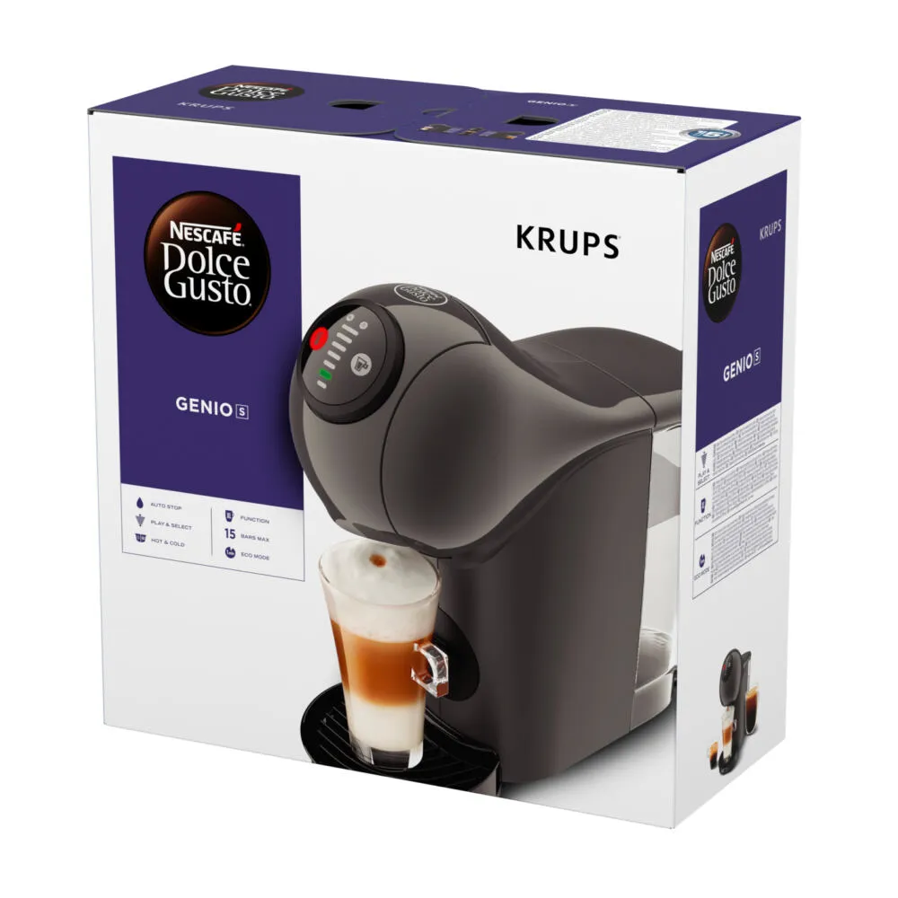 Krups Genio S KP243B10 Yarı Otomatik 0.8 L Kapsüllü Kahve Makinesi Thumbnail 12