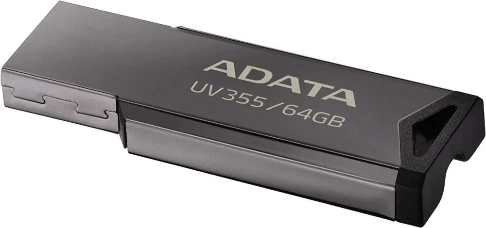 ADATA AUV355-64G-RBK 64 GB USB 3.2 Flash Bellek Thumbnail 3