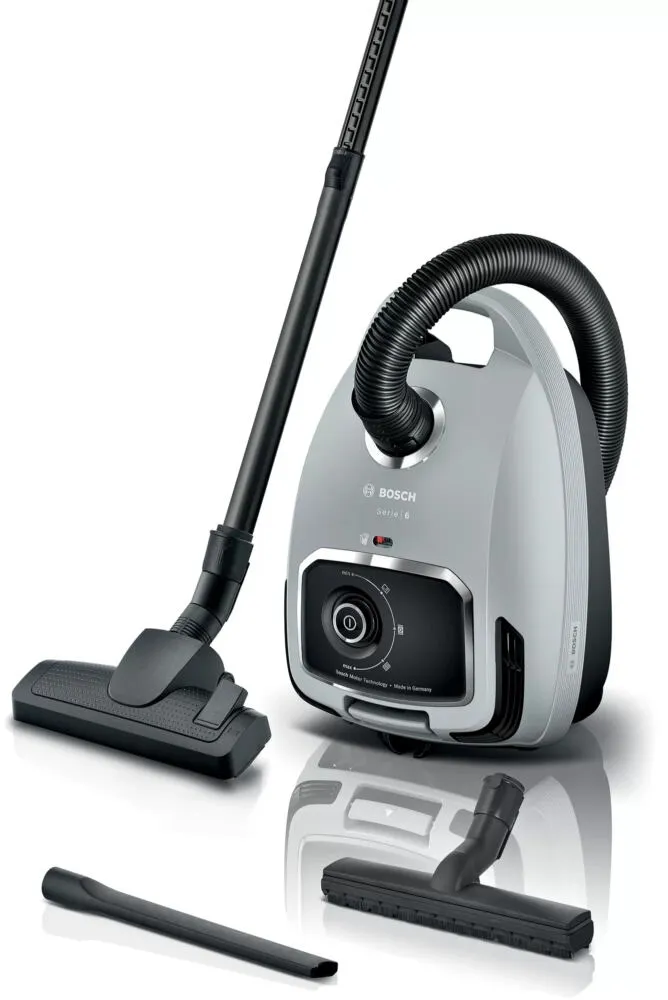 Bosch Serie 6 BGL6X3001 elektrik süpürgesi 4 l Tambur vakum Kuru 600 W Toz torbası Elektrikli Süpürge