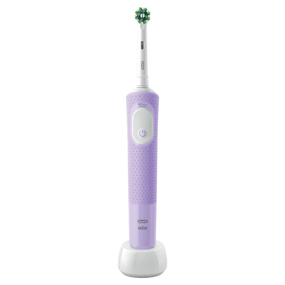 Oral-B Vitality Pro Yetişkin Döner diş fırçası Mor Şarjlı Diş Fırçaları