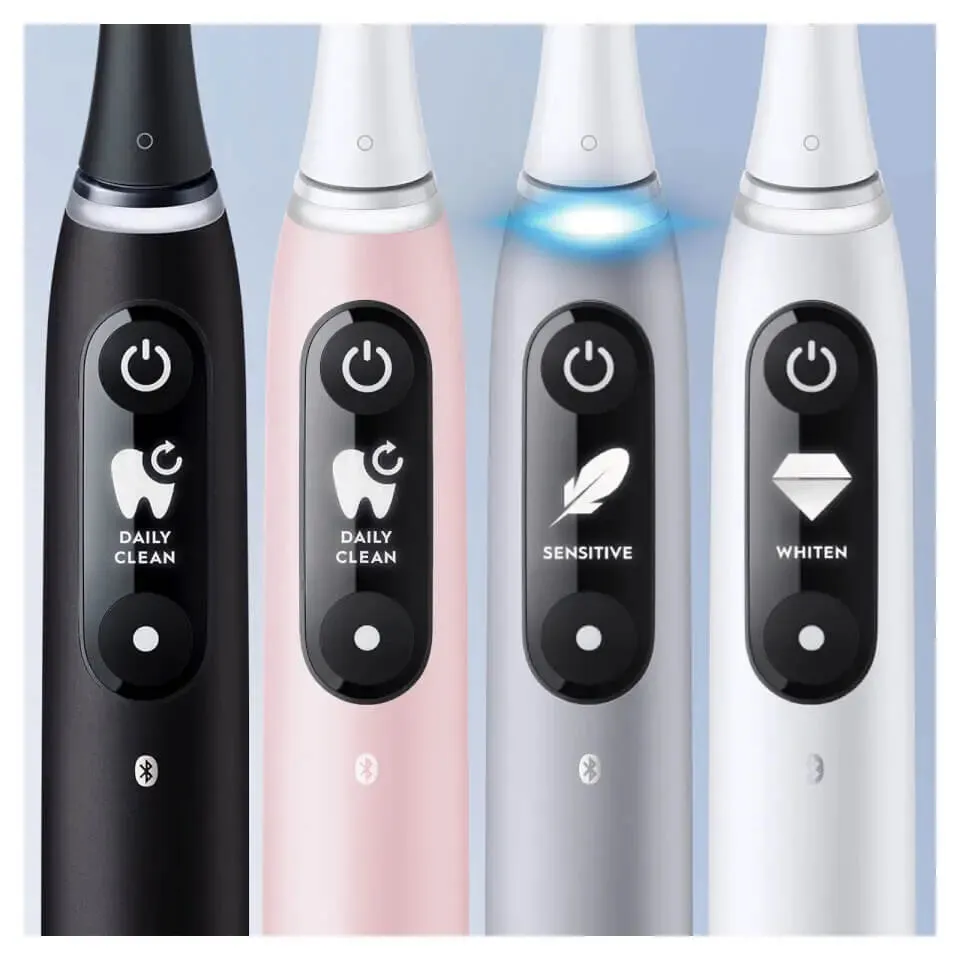 Oral-B iO Duo Yetişkin Titreşimli diş fırçası Siyah, Gül Thumbnail 2