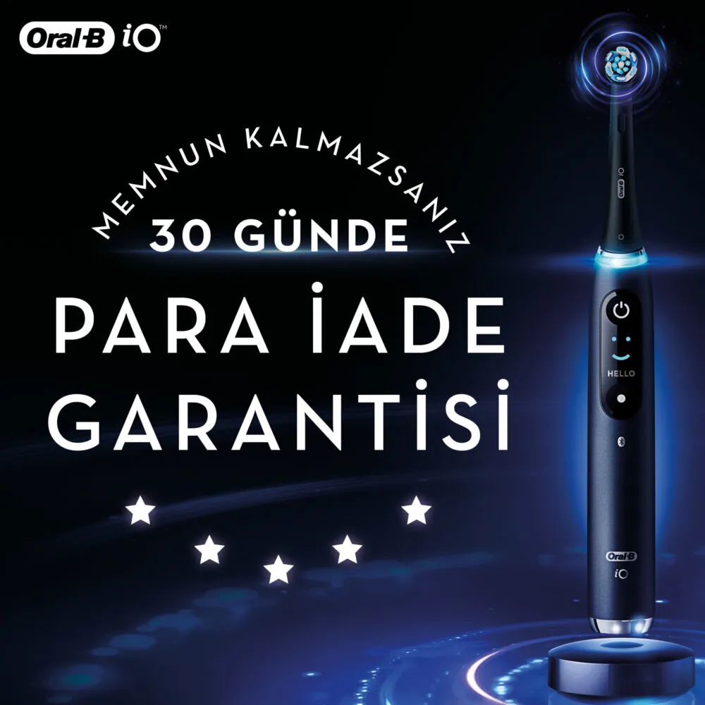 Oral-B iO 5 Yetişkin Titreşimli diş fırçası Siyah Thumbnail 2