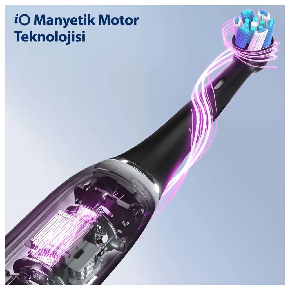 Oral-B iO 5 Yetişkin Titreşimli diş fırçası Siyah Thumbnail 4