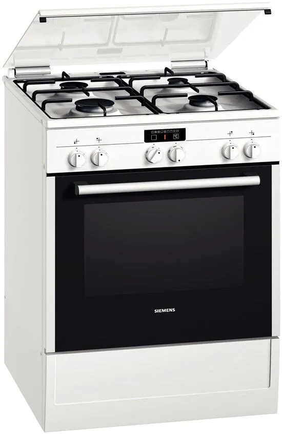 Siemens HR725220N Ocaklı fırın Bağımsız ocak Elektrik Gaz Beyaz