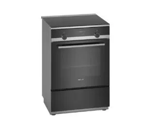 Siemens iQ500 HL9S5E040U Ocaklı fırın Bağımsız ocak Elektrik Bölge indüksiyon ocağı Siyah
