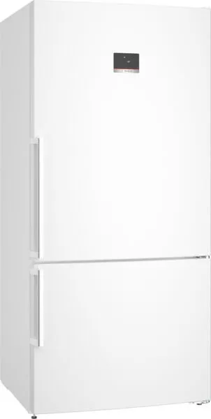 Bosch Serie 6 KGN86CWE0N donduruculu buz dolabı Solo 631 l Beyaz Buzdolabı