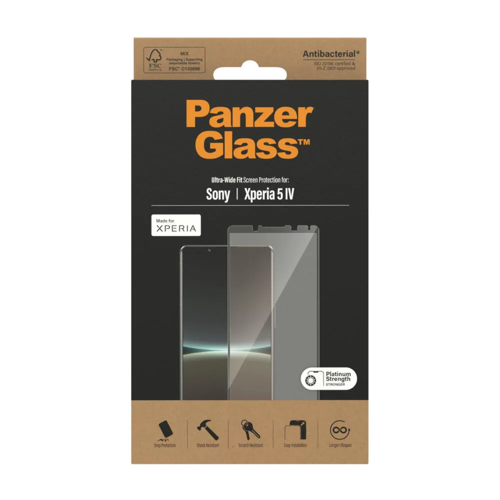 PanzerGlass® Screen Protector Sony Xperia 5 IV | Ultra-Wide Fit 7641 Thumbnail 4