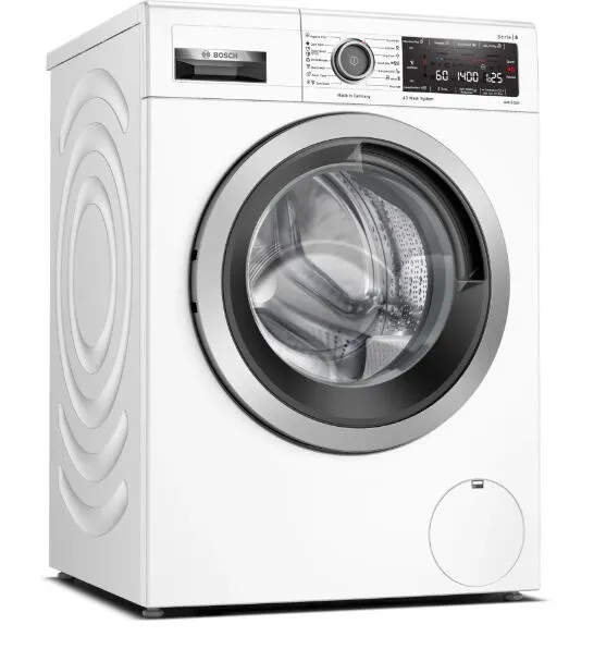 Bosch Serie 8 WAV28M00BY çamaşır makinesi Önden yüklemeli 9 kg 1400 RPM Beyaz Çamaşır Makineleri