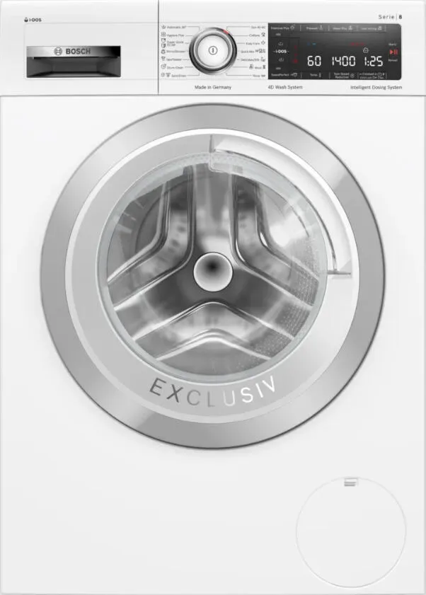 Bosch Serie 8 WAV28K02BY çamaşır makinesi Önden yüklemeli 9 kg 1400 RPM Beyaz Çamaşır Makineleri
