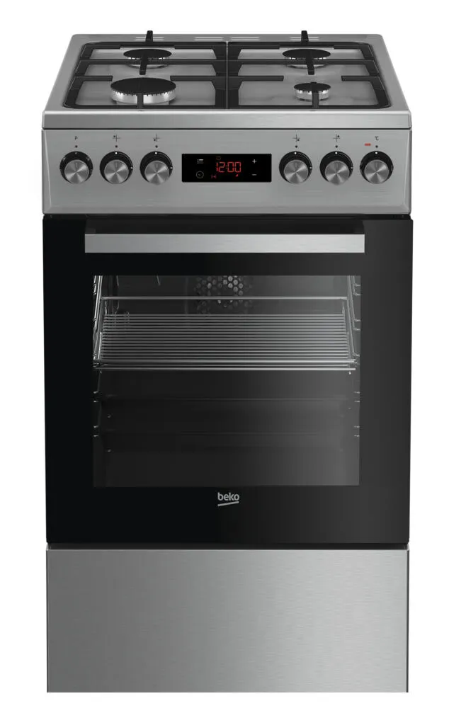 Beko FSM52332DXDS Bağımsız ocak Elektrik Gaz Paslanmaz çelik Ocaklı Fırın