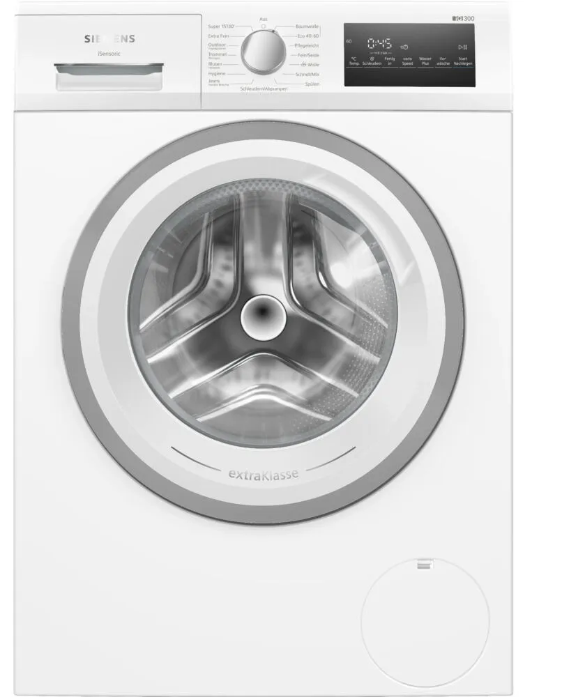 Siemens iQ300 WM14NK93 çamaşır makinesi Önden yüklemeli 8 kg 1400 RPM Beyaz Çamaşır Makineleri