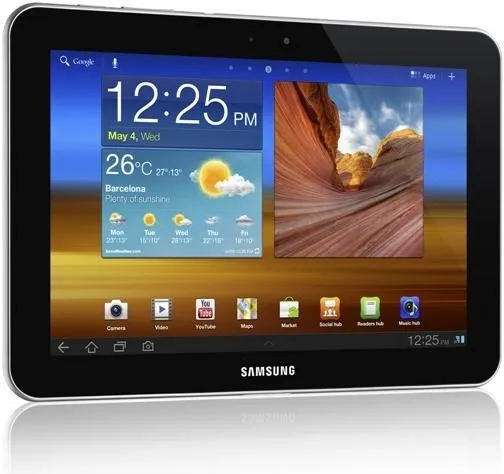 Samsung 8.9 32 GB GT-P7300FKEXEZ 8.9 inç 1 GB RAM Siyah Tablet Thumbnail 4