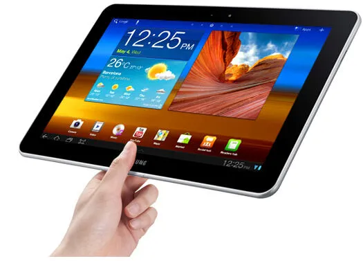 Samsung P7500 Galaxy Tab 10.1 16 GB GT-P7500UWDNSE inç Beyaz Tablet Thumbnail 8
