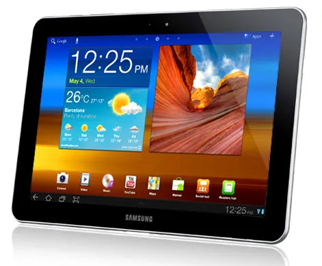 Samsung P7500 Galaxy Tab 10.1 16 GB GT-P7500FKDNSE inç Siyah Tablet Thumbnail 3