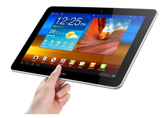 Samsung P7500 Galaxy Tab 10.1 16 GB GT-P7500FKDNSE inç Siyah Tablet Thumbnail 7