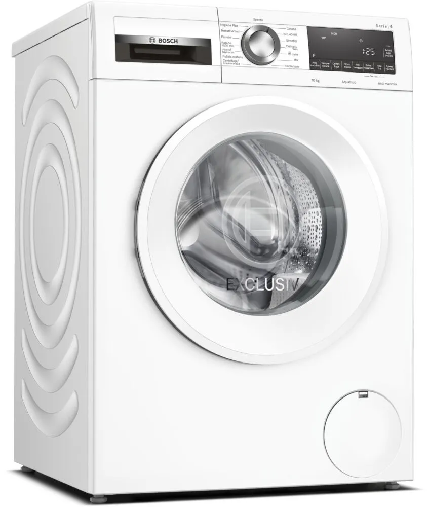 Bosch Serie 6 WGG2540EII çamaşır makinesi Önden yüklemeli 10 kg 1400 RPM Beyaz Çamaşır Makineleri