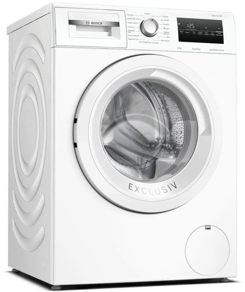 Bosch Serie 4 WAN2824EII çamaşır makinesi Önden yüklemeli 8 kg 1400 RPM Beyaz Çamaşır Makineleri