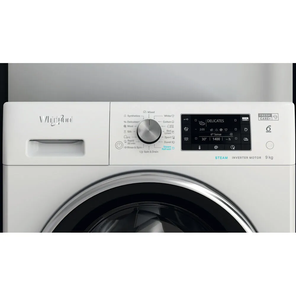 Whirlpool FFD 9458 BCV EE 9 kg 1351 Devir Çamaşır Makinesi Thumbnail 13