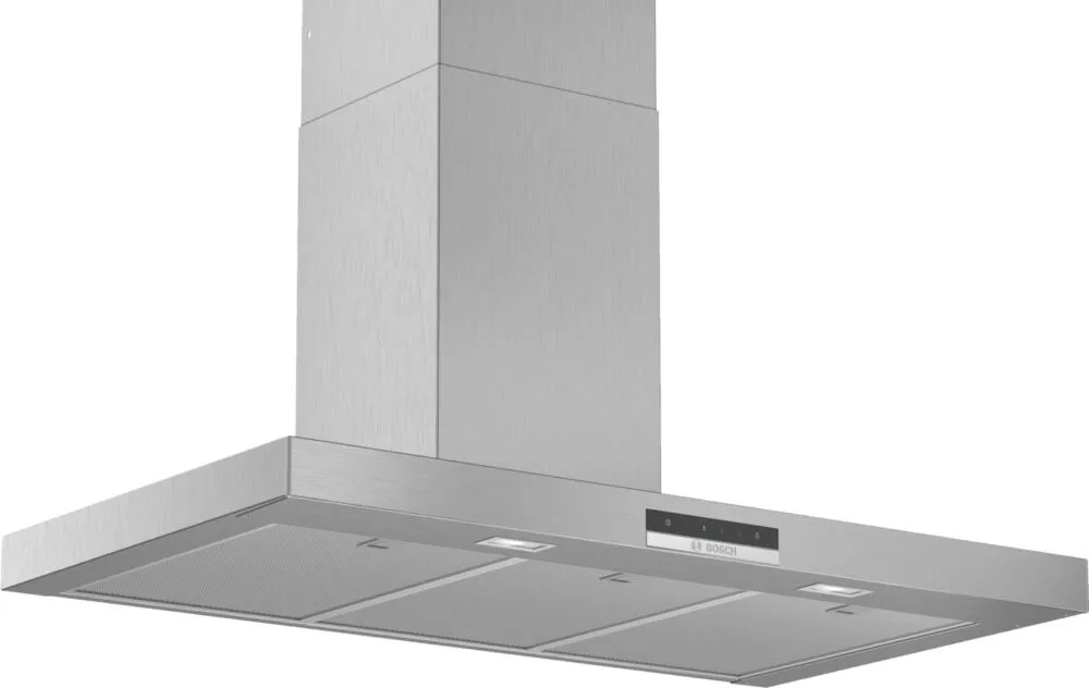Bosch Serie 4 DWB96DM50B ocak bacası Duvara monteli Paslanmaz çelik 372 m³/Saat Davlumbaz ve Aspiratö