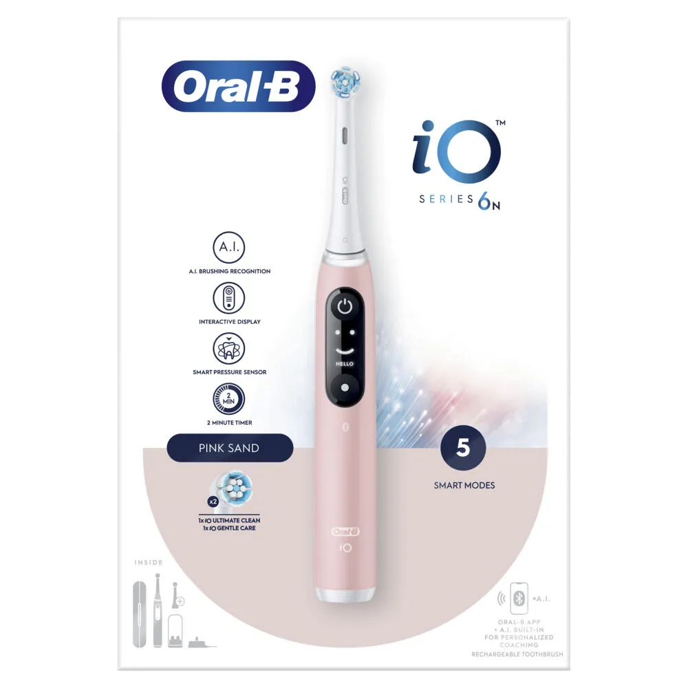 Oral-B iO6N Yetişkin Bej, Beyaz Thumbnail 1
