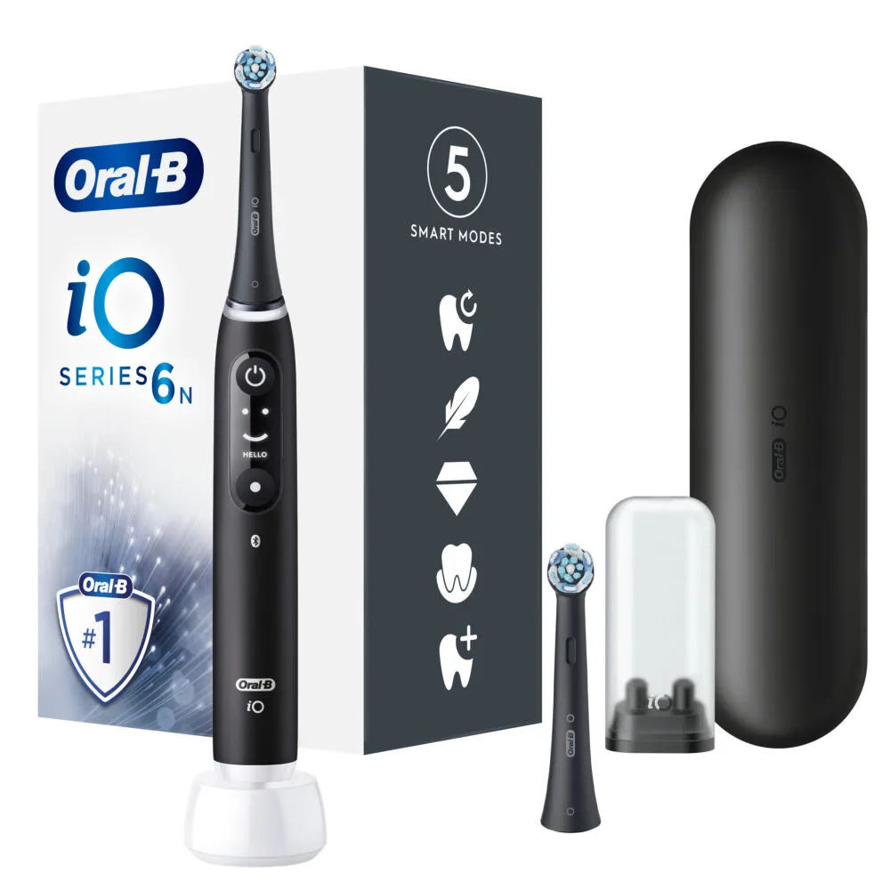 Oral-B iO6N Yetişkin Siyah Thumbnail 7