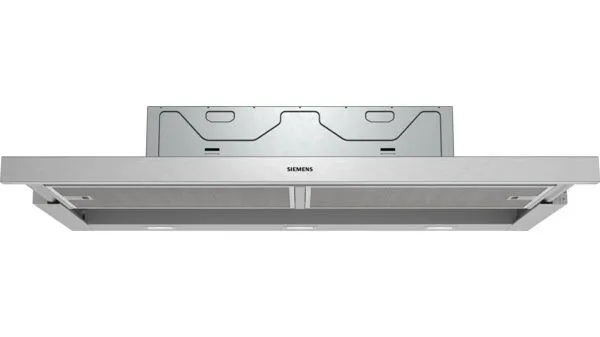 Siemens iQ300 LI94MA531B ocak bacası Yarı yerleşik (dışa çekmeli) Paslanmaz çelik 266 m³/Saat Davlumbaz ve Aspiratö