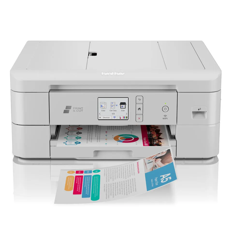 Brother DCP-J1800DW Mürekkep püskürtmeli A4 1200 x 6000 DPI 17 ppm Wi-Fi Çok Fonksiyonlu Yazıcı