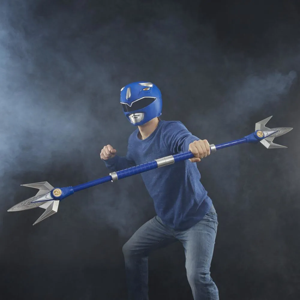 Hasbro Power Rangers Lightning Collection Mighty Morphin Blue Ranger Power Lance F51565L0 Thumbnail 13