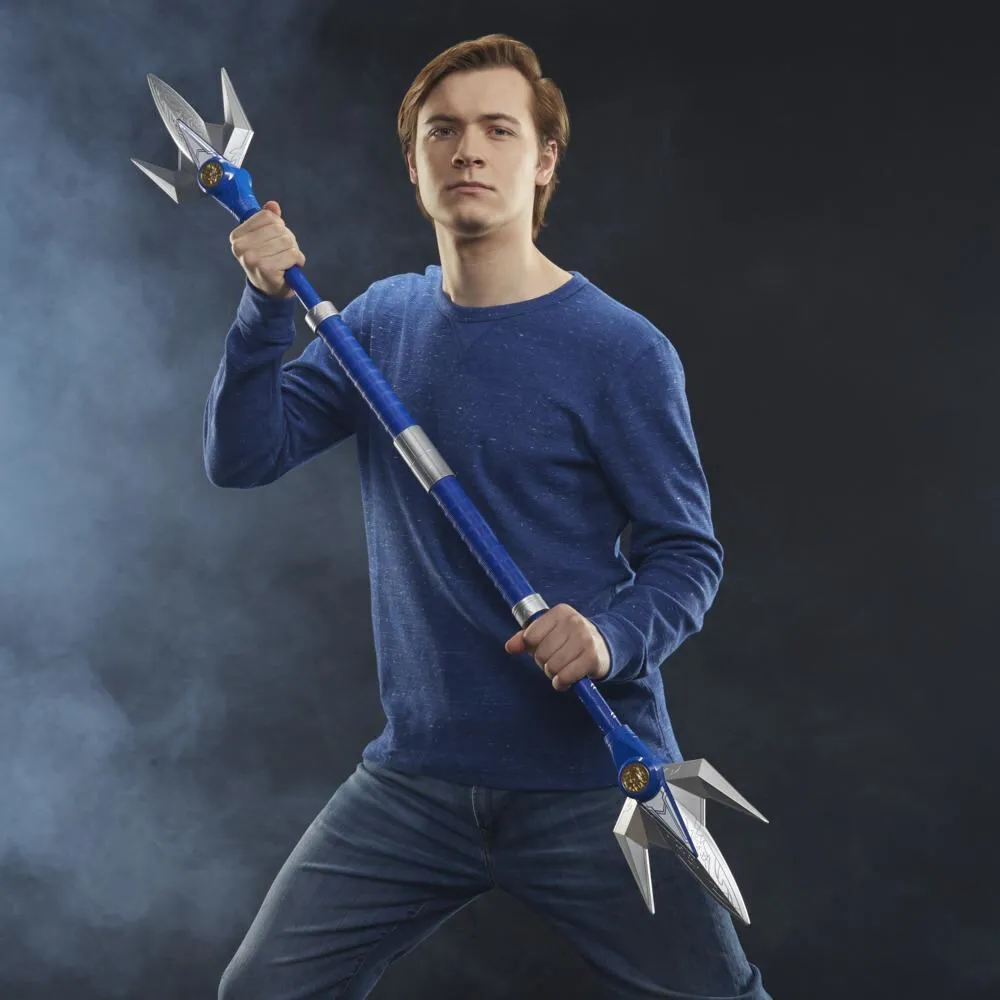 Hasbro Power Rangers Lightning Collection Mighty Morphin Blue Ranger Power Lance F51565L0 Thumbnail 7