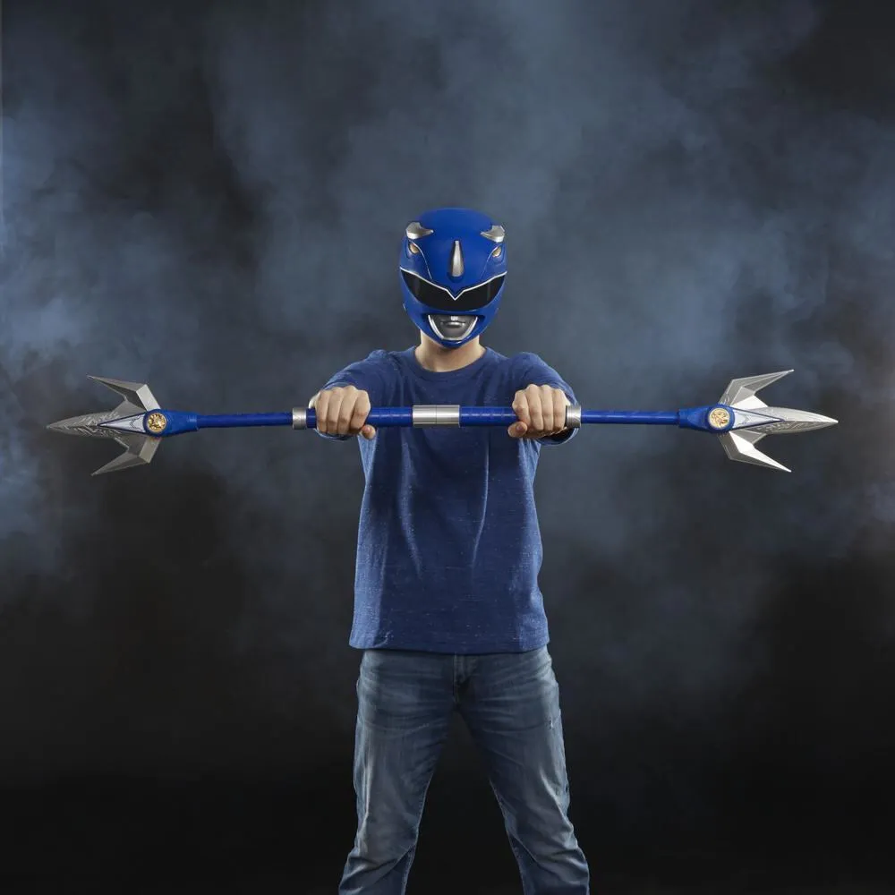 Hasbro Power Rangers Lightning Collection Mighty Morphin Blue Ranger Power Lance F51565L0 Thumbnail 1