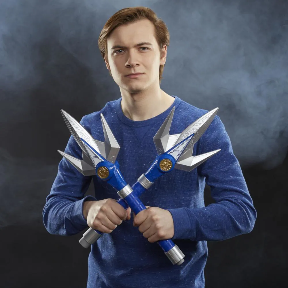 Hasbro Power Rangers Lightning Collection Mighty Morphin Blue Ranger Power Lance F51565L0 Thumbnail 9