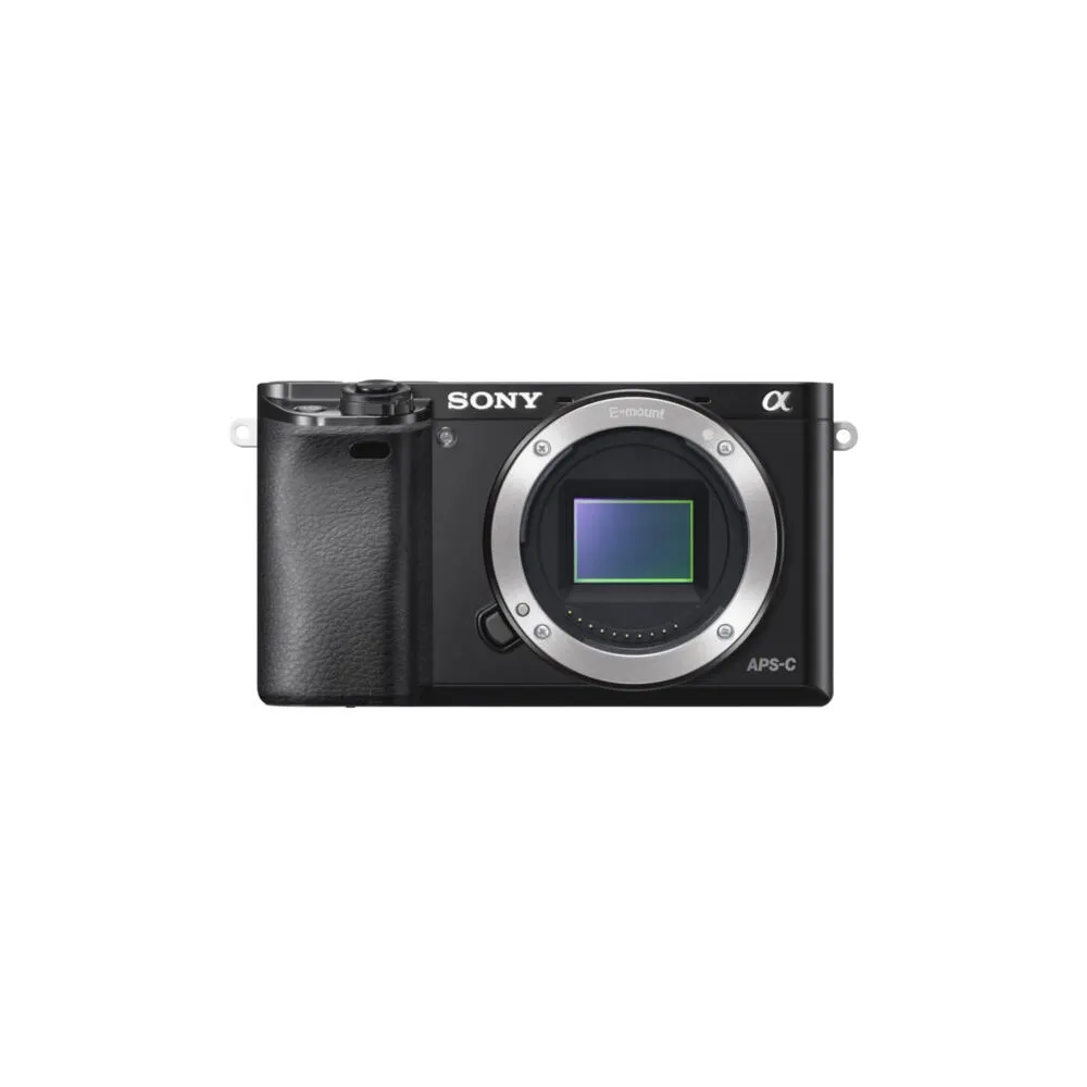Sony α 6000 MILC Gövde 24,3 MP CMOS 6000 x 4000 Piksel Siyah Digital Kame