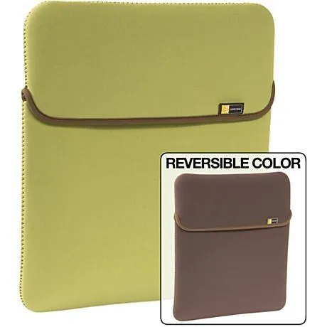 Case Logic SKU-XNS-15 Green 39,1 cm (15.4") Fermuarlı kılıf Yeşil Laptop Çantası