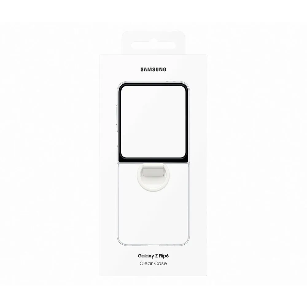 Samsung EF-QF741CTEGWW Cep telefonu kılıfı 17 cm (6.7") Kapak Transparan Thumbnail 5