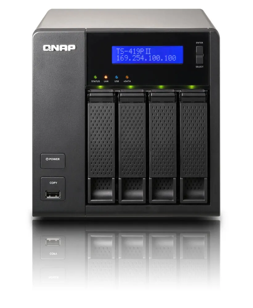 QNAP TS-419P II 5 GB TS-419PII-EU Thumbnail 9