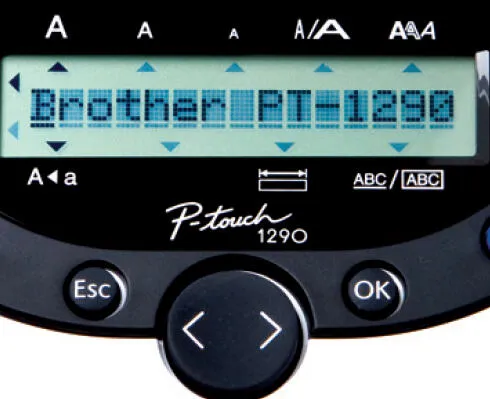 Brother P-touch 1290VP PT-1290VPYQ1 Barkod Yazıcı Thumbnail 6