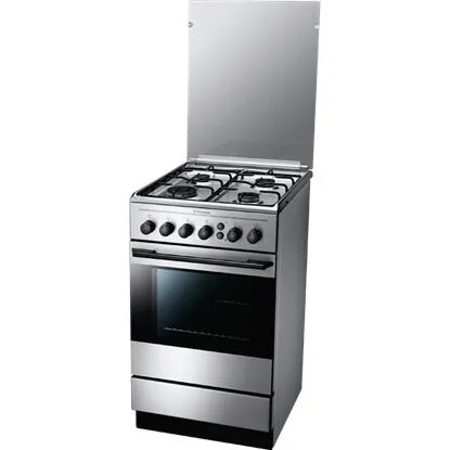 Electrolux EKG511111X Ocaklı fırın Bağımsız ocak Doğal gaz Gümüş